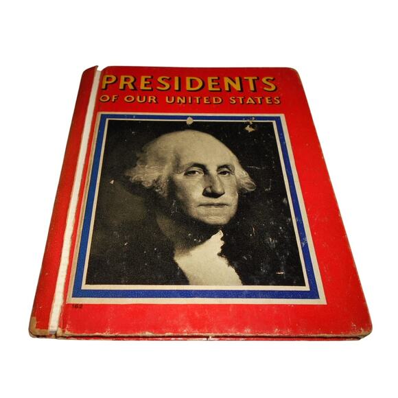 Presidents of Our United States by L.A. Esler 1935 Rand McNally - Picture 1 of 9